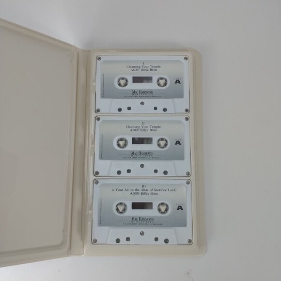 Mac Hammond Ministries Billye Brim 1996 Take Next Step Cassette Tape Audiobook - Picture 2 of 3